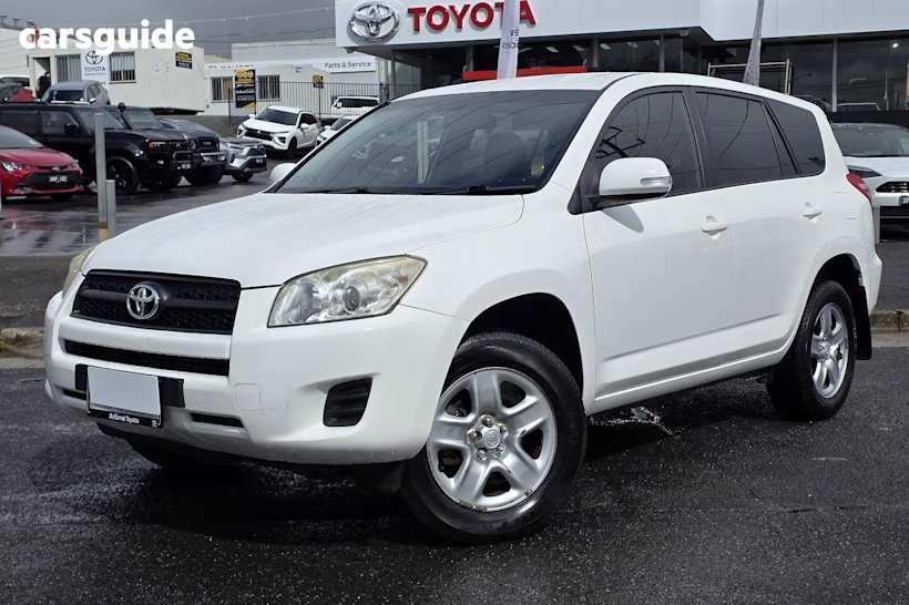 White 2012 Toyota RAV4 SUV CV 4X4