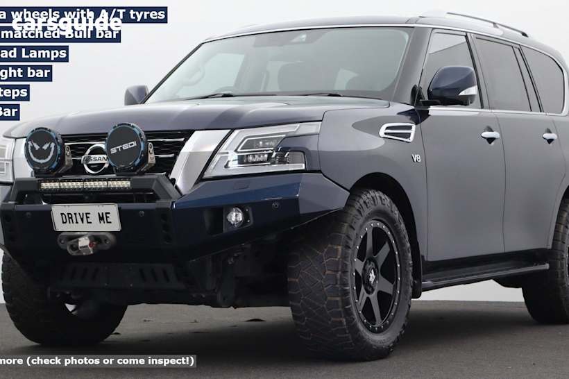 Blue 2020 Nissan Patrol SUV TI-L 4X4