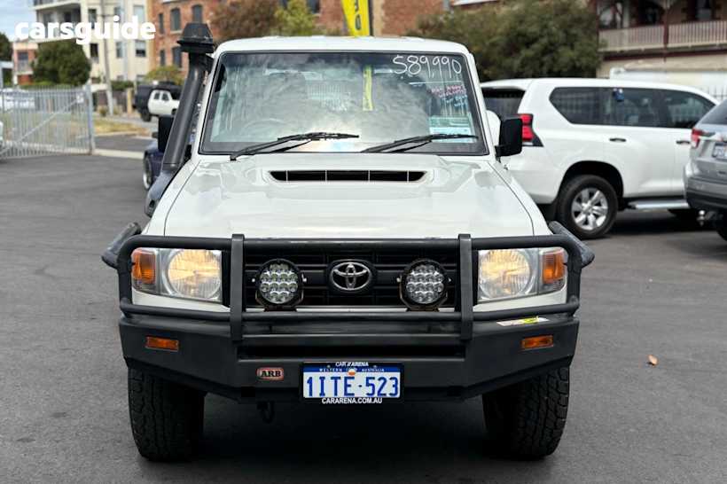 White 2020 Toyota Landcruiser SUV WORKMATE 4X4