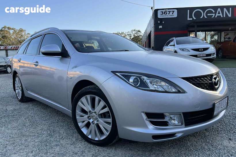 Silver 2008 Mazda 6 Wagon Classic