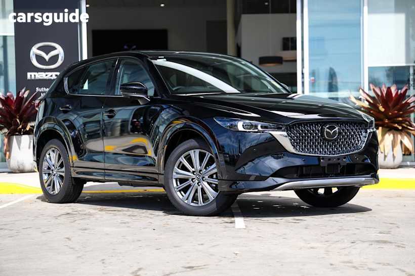 Black 2025 Mazda CX-5 Wagon G25 Akera (Awd)
