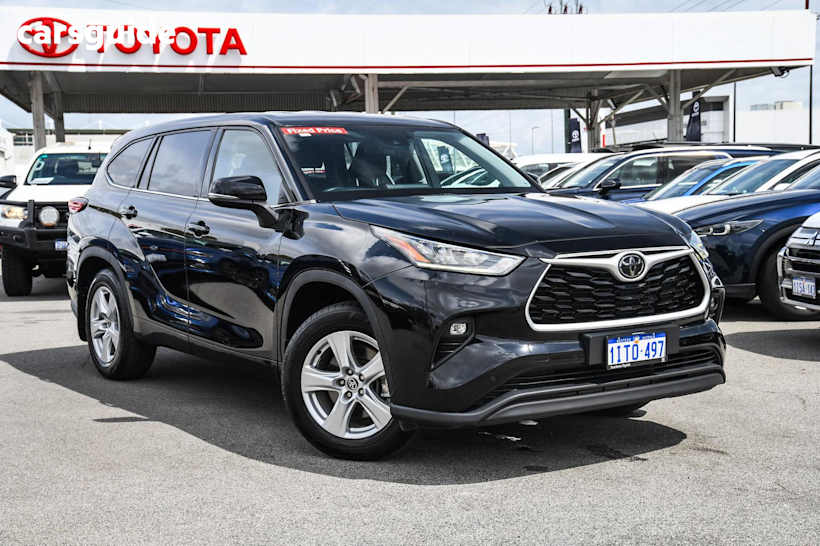 Black 2021 Toyota Kluger SUV GX F