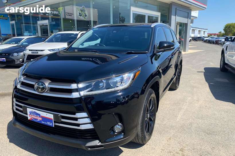 Black 2019 Toyota Kluger SUV GXL 4WD