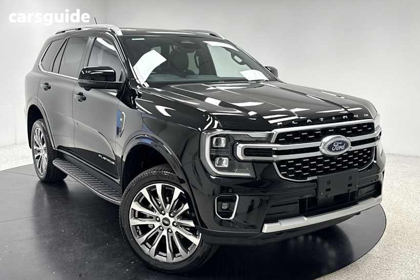 Black 2023 Ford Everest SUV PLATINUM 4X4