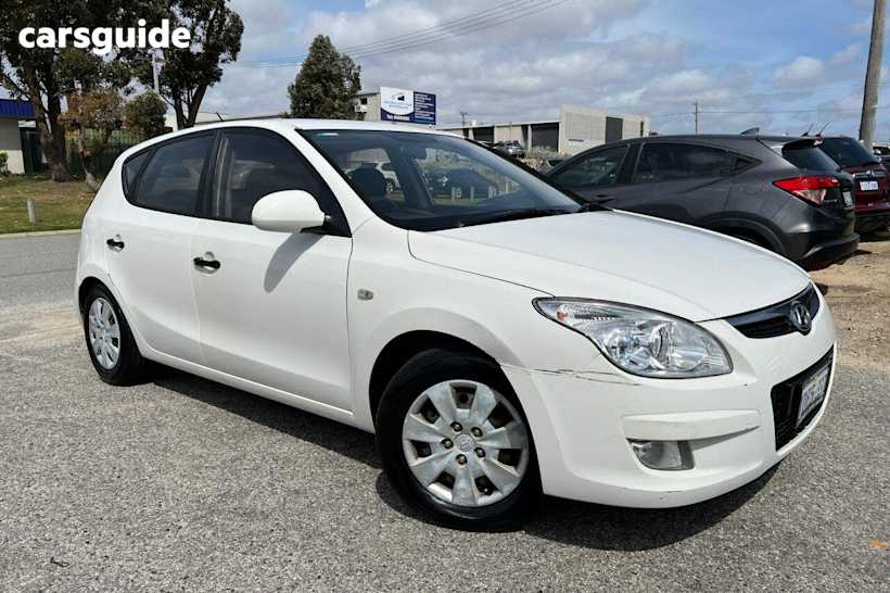White 2009 Hyundai I30 Hatch SX