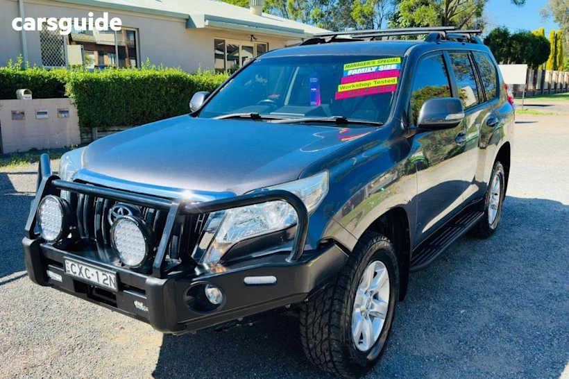 Grey 2014 Toyota Landcruiser Prado SUV