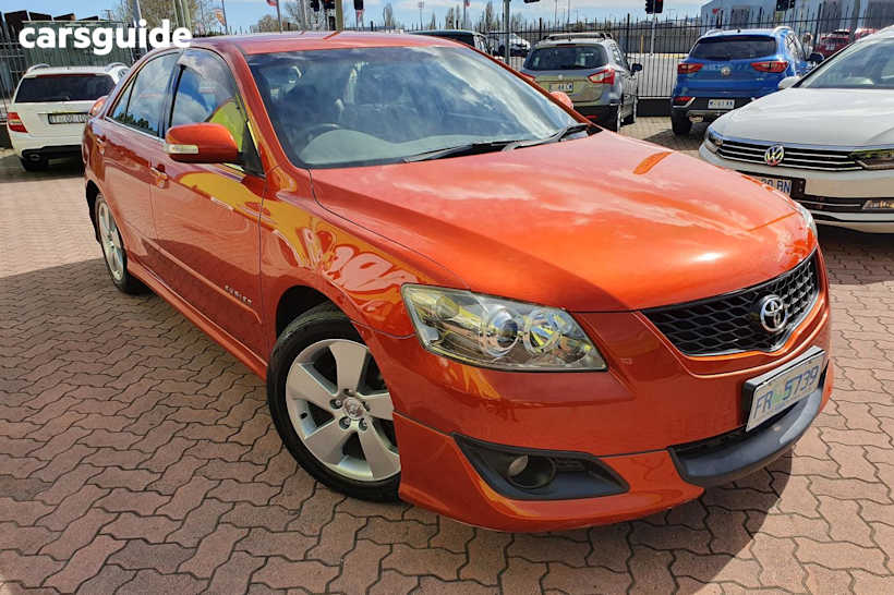 Orange 2007 Toyota Aurion Sedan SPORTIVO ZR6 F