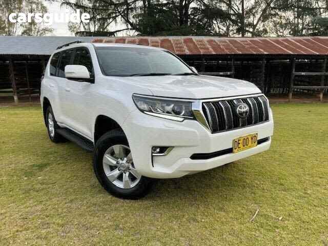 White 2022 Toyota Landcruiser Prado SUV GXL 4X4
