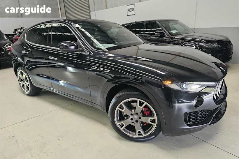 Black 2017 Maserati Levante SUV LUXURY 4X4