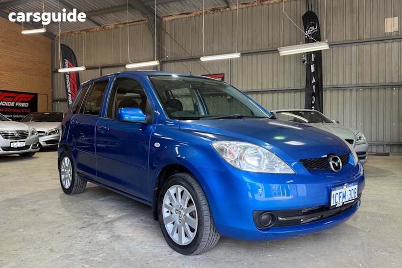 Blue 2006 Mazda Mazda2 Hatch MAXX DY MY05 UPGRADE