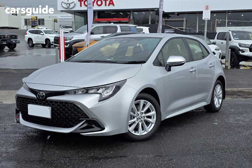 Silver 2024 Toyota Corolla Hatch ASCENT SPORT F