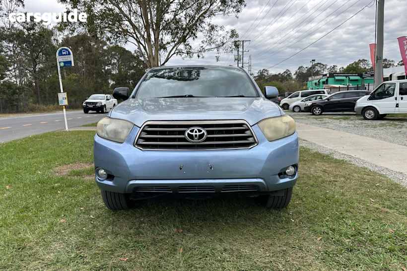 Blue 2009 Toyota Kluger Wagon Kx-S (Fwd)