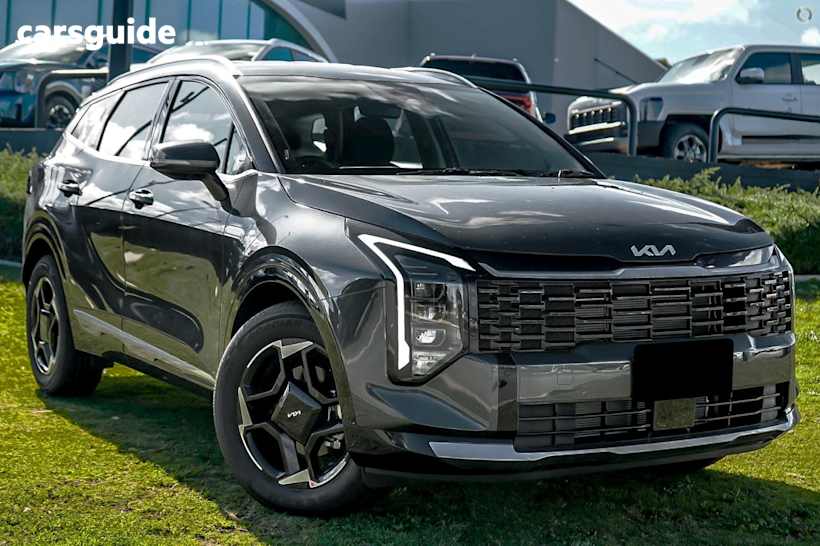 Grey 2025 Kia Sportage SUV SX F