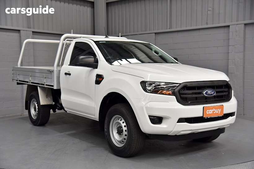 White 2021 Ford Ranger Ute Tray XL 4X4