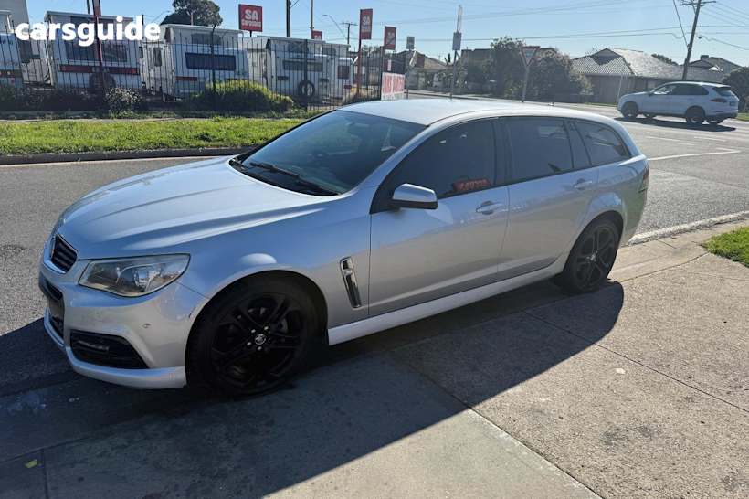 Silver 2014 Holden Commodore SUV SV6 R