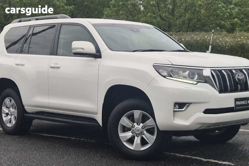 White 2023 Toyota Landcruiser Prado SUV GXL 4X4
