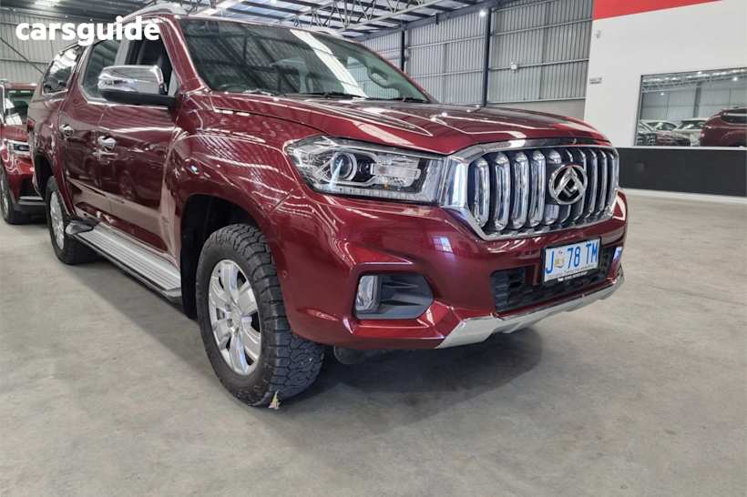 Red 2021 LDV T60 Ute Tray LUXE MEGA TUB 4X4