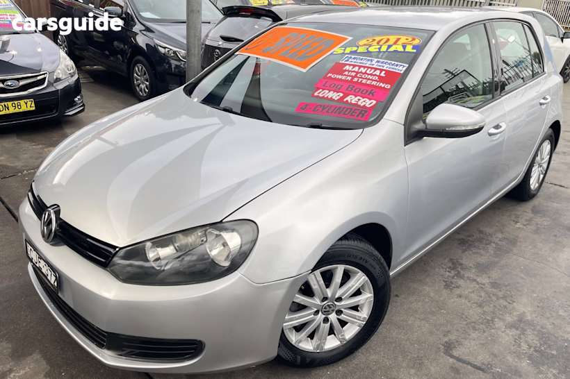 Silver 2012 Volkswagen Golf Hatchback 90 Tsi Trendline