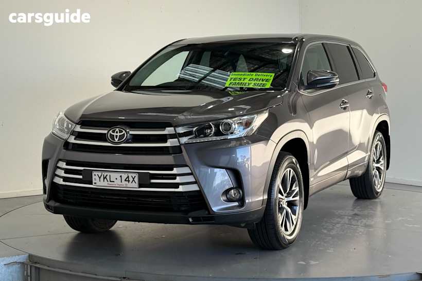 Grey 2019 Toyota Kluger SUV GX F