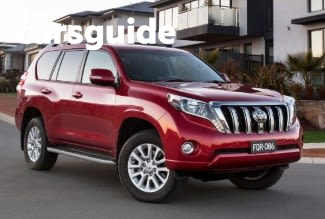White 2016 Toyota Landcruiser Prado Wagon Vx (4X4)