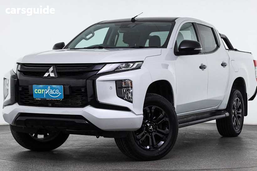 White 2020 Mitsubishi Triton Double Cab Pick Up Gsr (4X4)