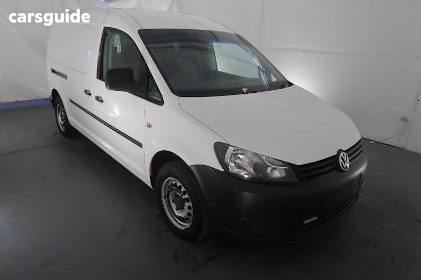 White 2011 Volkswagen Caddy Commercial TDI250 F