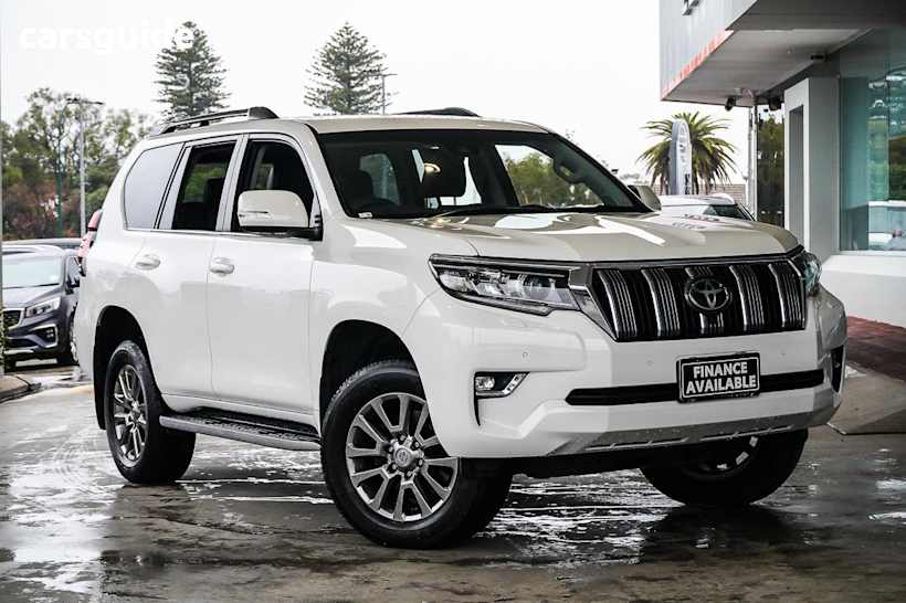 White 2019 Toyota Landcruiser Prado Wagon Vx (4X4)