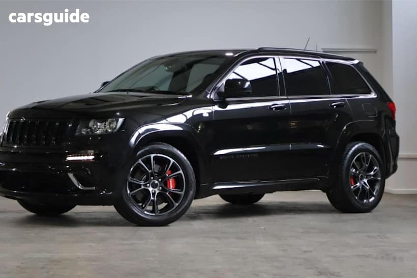 Black 2013 Jeep Grand Cherokee SUV SRT-8 VAPOR 4X4