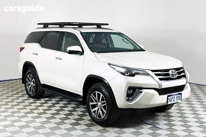 White 2018 Toyota Fortuner Wagon Crusade
