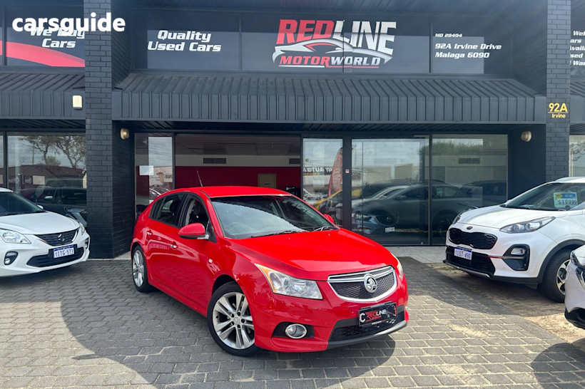 Red 2014 Holden Cruze Hatch SRI-V F