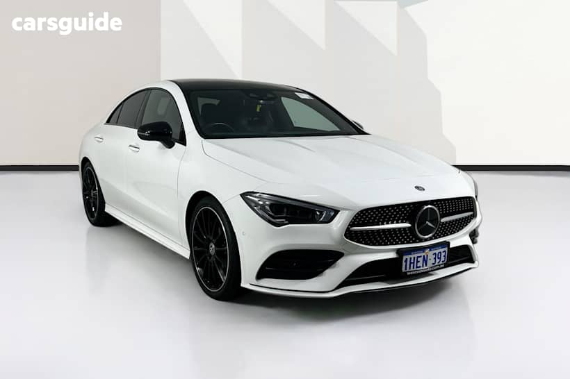 White 2020 Mercedes-Benz CLA200 Coupe
