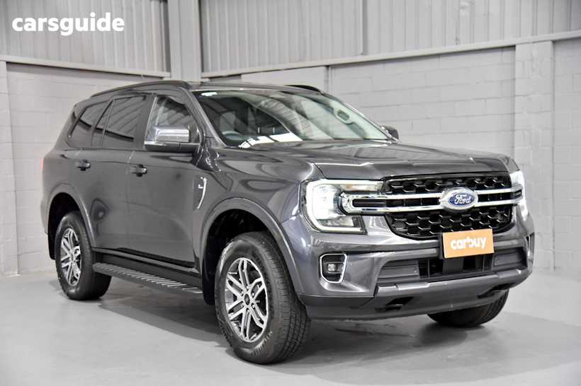Grey 2022 Ford Everest SUV TREND R