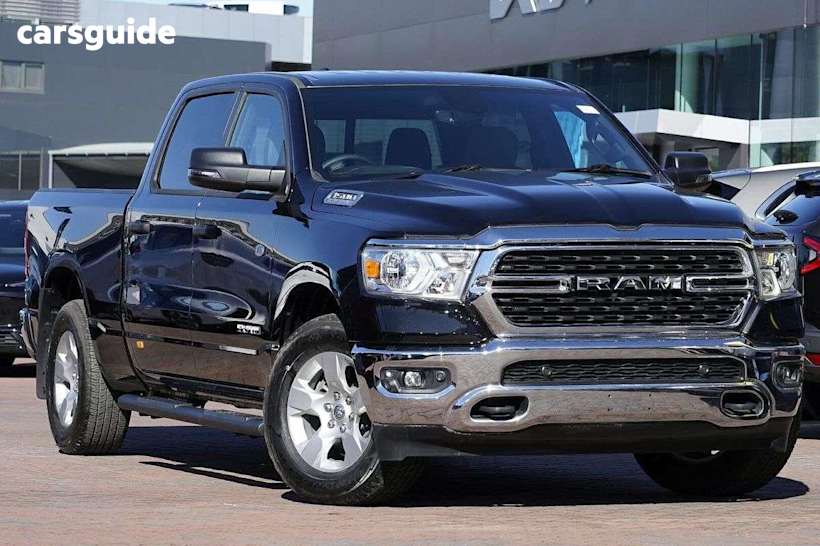 Black 2024 Ram 1500 Ute Tray BIG HORN 4X4