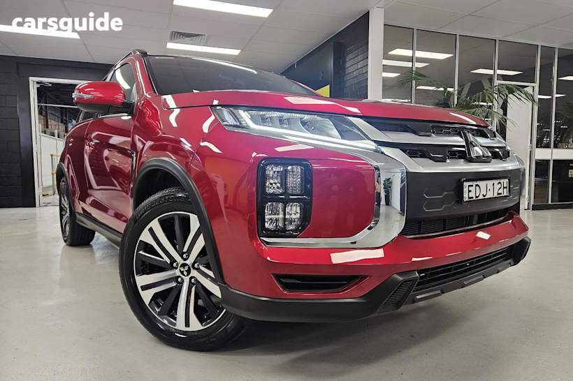Red 2019 Mitsubishi ASX SUV EXCEED F