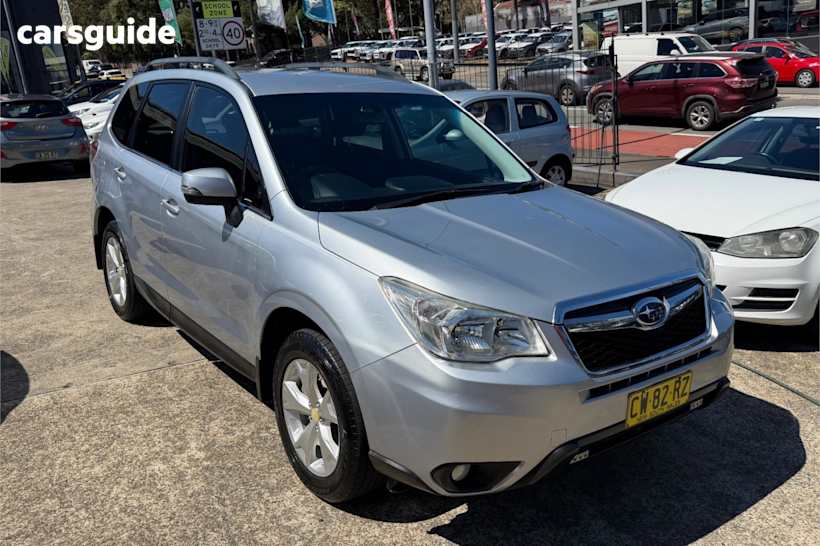 Silver 2013 Subaru Forester Wagon 2.0D Premium