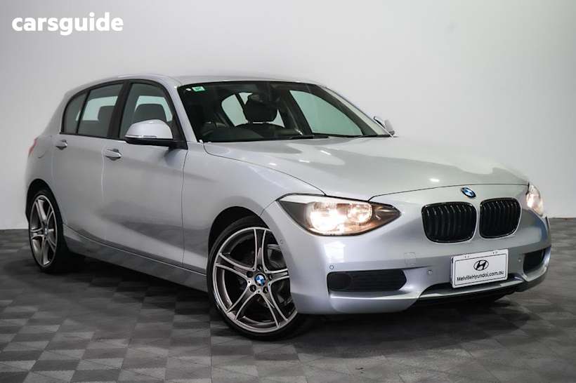 Silver 2014 BMW 116I Hatchback