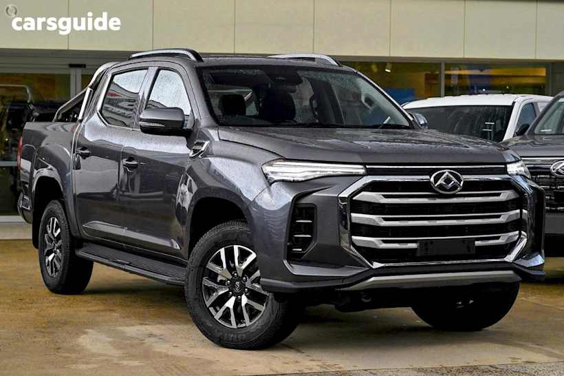 Grey 2025 LDV T60 Ute Tray MAX PRO 4X4