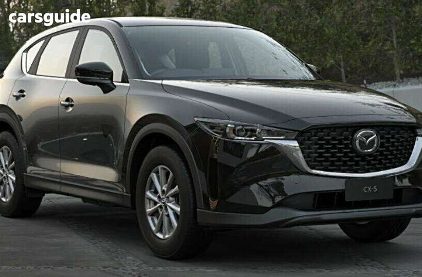 Black 2025 Mazda CX-5 SUV G20 MAXX F