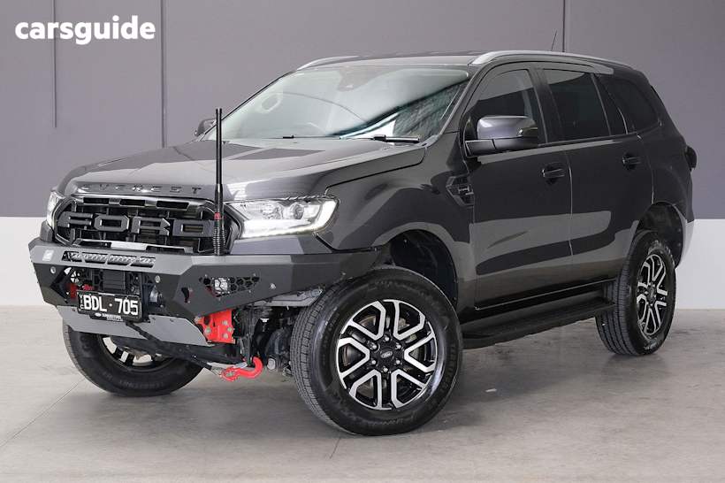 Grey 2019 Ford Everest SUV TREND 4X4
