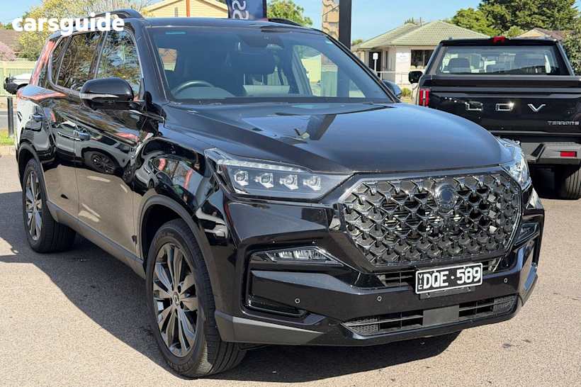 Black 2023 Ssangyong Rexton SUV ULTIMATE SPORT PACK 4X4