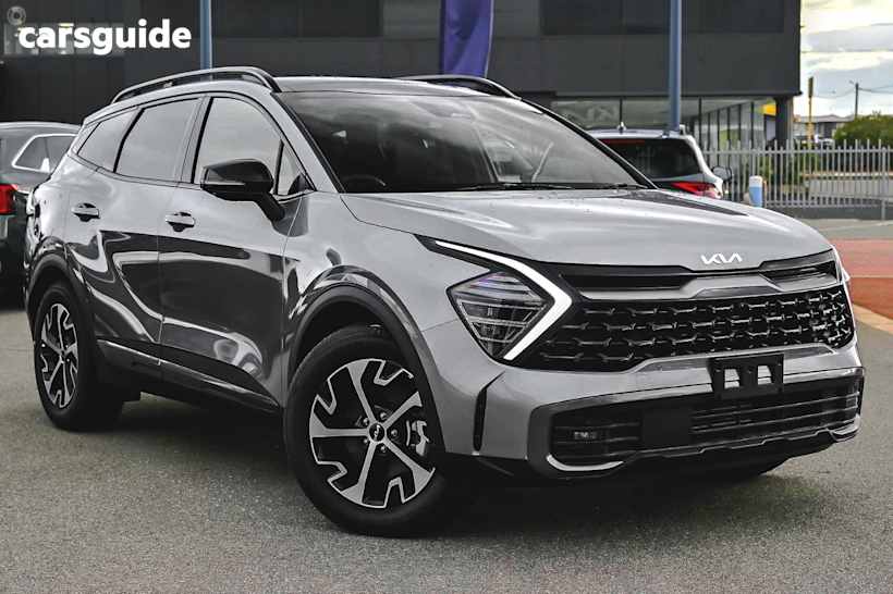 Grey 2025 Kia Sportage SUV HEV GT-LINE F