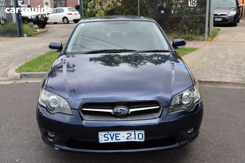 Blue 2004 Subaru Liberty Sedan 2.5I Safety