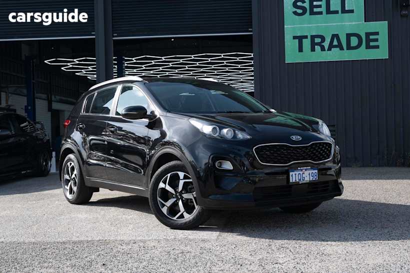 Black 2019 Kia Sportage SUV SI F