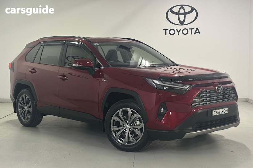 Red 2025 Toyota RAV4 SUV GXL F