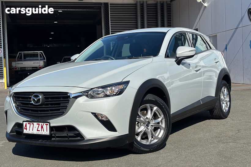 White 2019 Mazda CX-3 SUV MAXX SPORT F