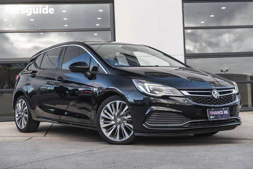 Black 2018 Holden Astra Hatch RS-V F