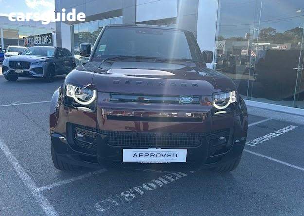 Red 2025 Land Rover Defender SUV 110 D350 SEDONA EDITION 4X4