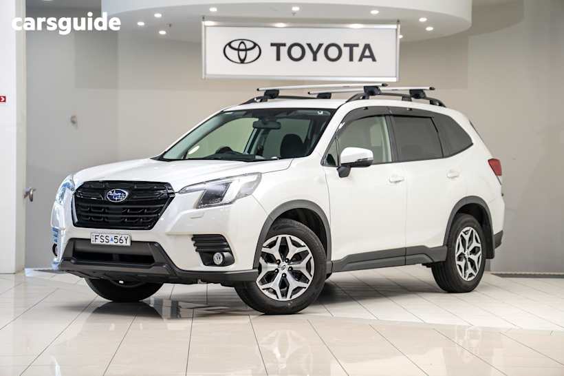 White 2023 Subaru Forester SUV 2.5X 4WD