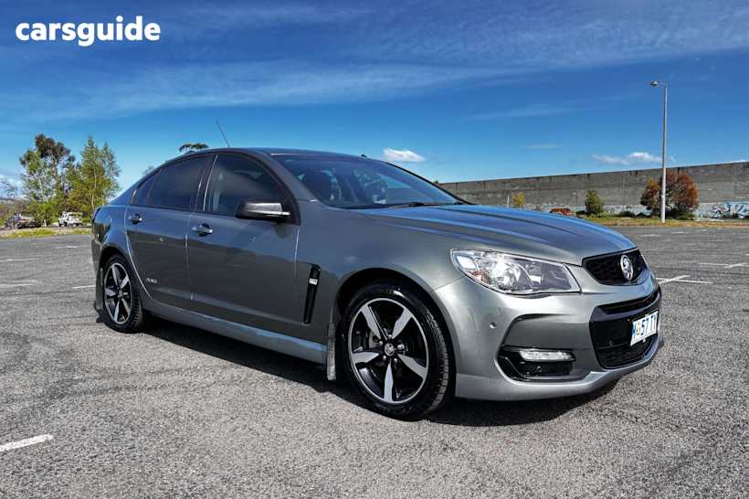 Grey 2016 Holden Commodore Sedan SV6 BLACK R