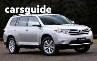 Grey 2011 Toyota Kluger Wagon Grande (4X4)